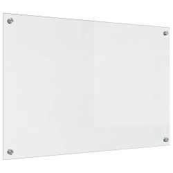 Crédence de cuisine 2 pcs Transparent 90 x 60 cm verre trempé 544639544639