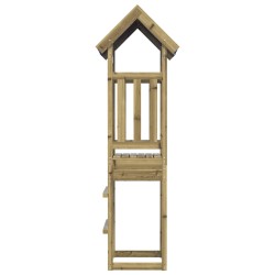 Tour de jeu Marron 52,5 x 46,5 x 208 cm Bois solide imprégné 544649544649