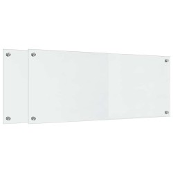 Crédence de cuisine 2 pcs Transparent 100 x 40 cm verre trempé 544650544650