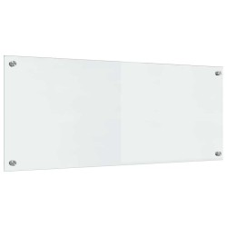 Crédence de cuisine 2 pcs Transparent 100 x 40 cm verre trempé 544650544650