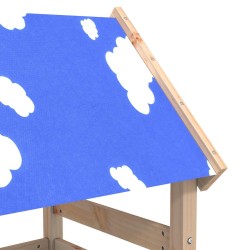 Tour de jeu Marron 52,5 x 110,5 x 215 cm Pin massif 544654544654