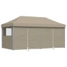 Tente de fête pop-up Taupe 580 x 292 x 315 cm Tissu Oxford 544662544662