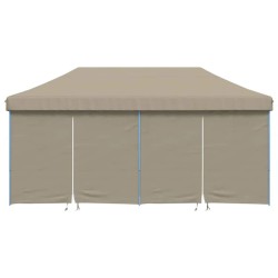 Tente de fête pop-up Taupe 580 x 292 x 315 cm Tissu Oxford 544662544662