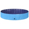 Piscine de nage pliable pour chien Bleu 160 x 160 x 30 cm PVC 544665544665