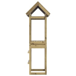 Tour de jeu Marron 52,5 x 46,5 x 195 cm Bois solide imprégné 544673544673