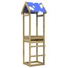 Tour de jeu Marron 52,5 x 46,5 x 195 cm Bois solide imprégné 544673544673