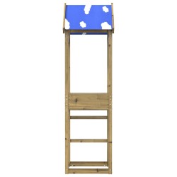 Tour de jeu Marron 52,5 x 46,5 x 195 cm Bois solide imprégné 544673544673