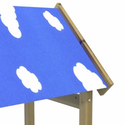 Tour de jeu Marron 52,5 x 46,5 x 195 cm Bois solide imprégné 544673544673