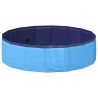 Piscine de nage pliable pour chien Bleu 80 x 80 x 20 cm PVC 544685544685