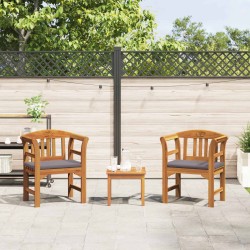 Ensemble de salon Rose de jardin 3 pcs Bois d'Acacia Massif 544688544688