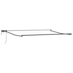 Store rétractable manuel avec LEDs Crème 4 × 3 m 544708544708