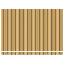 Store rétractable manuel avec LEDs Jaune et Gris 4,5 × 3 m 544766544766