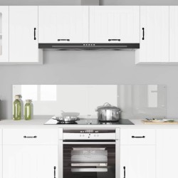 Crédence de cuisine 2 pcs Transparent 90 x 40 cm verre trempé 544809544809