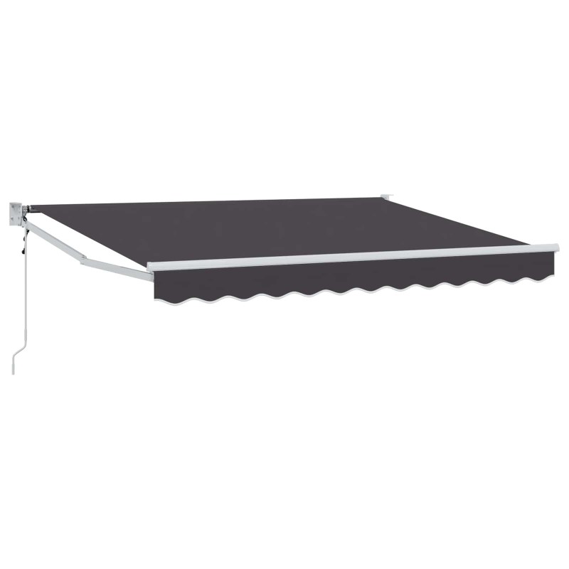 Auvent rétractable électrique Anthracite 2,5 x 2 m 544841544841