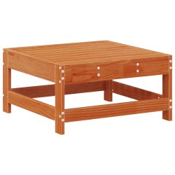 Ensemble de salon de jardin 6 pcs Brun cire Bois de pin massif 544849544849