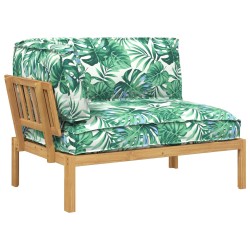 Ensemble de Canapés avec coussin Motif feuille 133 x 92 x 69 cm 544892544892