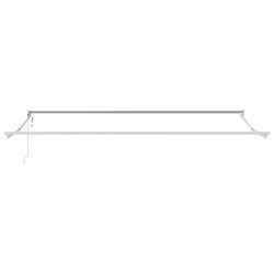 Auvent rétractable électrique Jaune et blanc 4 x 2 m 544913544913