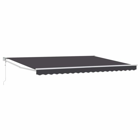 Auvent rétractable électrique Anthracite 4 x 2 m 544914544914