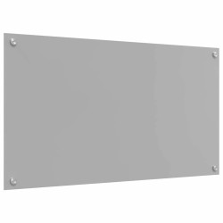Crédence de cuisine 2 pcs Gris clair 90 x 50 cm verre trempé 544928544928