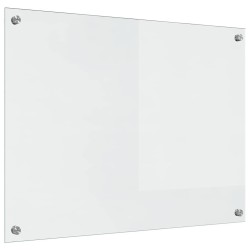 Crédence de cuisine 2 pcs Transparent 80 x 60 cm verre trempé 544930544930