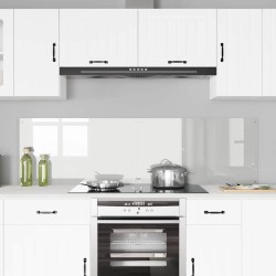 Crédence de cuisine 2 pcs Transparent 90 x 50 cm verre trempé 544931544931