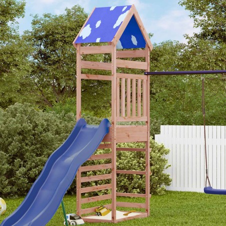 Tour de jeu Marron 52,5 x 85 x 265 cm Bois solide de Douglas 544933544933