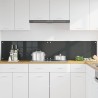 Crédence de cuisine 2 pcs Gris foncé 100 x 40 cm verre trempé 544942544942