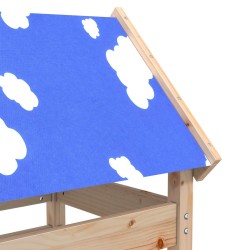 Tour de jeu Marron 85 x 52,5 x 239 cm Pin massif 544953544953