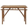 Table de jardin pliable 115x50x75 cm Bambou 544957544957