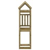 Tour de jeu Marron 52,5 x 110,5 x 214 cm Bois solide imprégné 544960544960