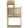Tour de jeu Marron 52,5 x 110,5 x 214 cm Bois solide imprégné 544960544960