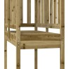 Tour de jeu Marron 52,5 x 110,5 x 214 cm Bois solide imprégné 544960544960