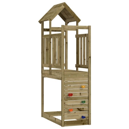 Tour de jeu Marron 53 x 110,5 x 214 cm Bois solide imprégné 544962544962