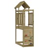 Tour de jeu Marron 53 x 110,5 x 214 cm Bois solide imprégné 544962544962