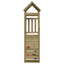 Tour de jeu Marron 53 x 110,5 x 214 cm Bois solide imprégné 544962544962