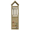 Tour de jeu Marron 53 x 110,5 x 214 cm Bois solide imprégné 544962544962
