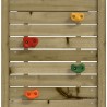 Tour de jeu Marron 53 x 110,5 x 214 cm Bois solide imprégné 544962544962