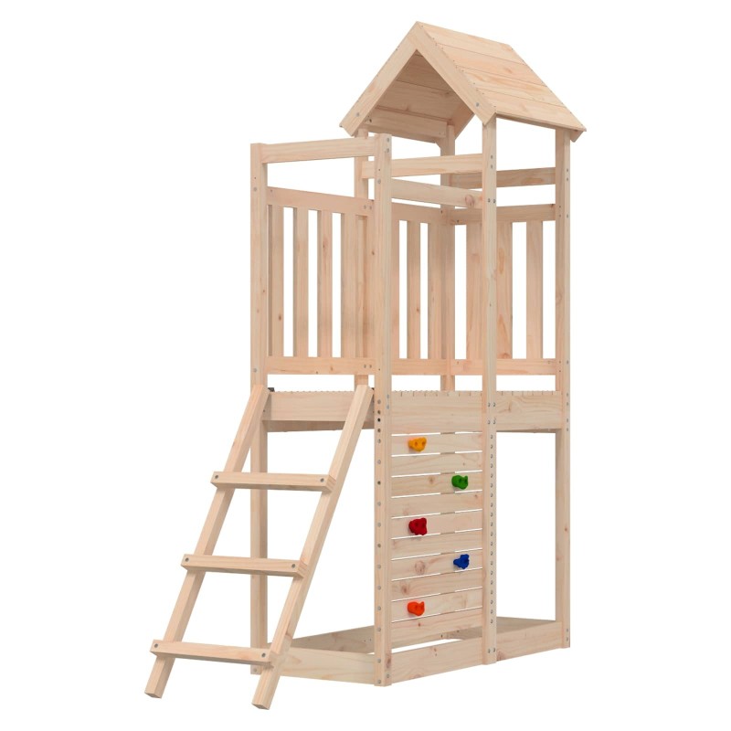 Tour de jeu Marron 110,5 x 52,5 x 214 cm Pin massif 544964544964
