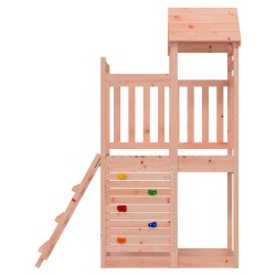 Tour de jeu Marron 110,5 x 52,5 x 214 cm Bois solide de Douglas 544965544965