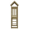 Tour de jeu Marron 110,5 x 52,5 x 214 cm Bois solide imprégné 544966544966