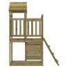 Tour de jeu Marron 110,5 x 52,5 x 214 cm Bois solide imprégné 544966544966