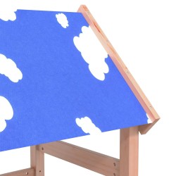 Tour de jeu Marron 52,5 x 110,5 x 215 cm Bois solide de Douglas 544974544974