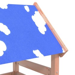 Tour de jeu Marron 52,5 x 110,5 x 215 cm Bois solide de Douglas 544979544979