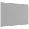 Crédence de cuisine 2 pcs Gris clair 90 x 60 cm verre trempé 544983544983