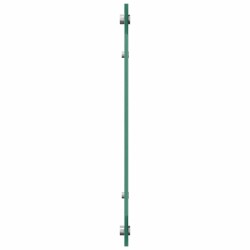 Crédence de cuisine 2 pcs Blanc 100 x 50 cm verre trempé 544987544987