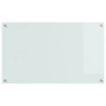 Crédence de cuisine 2 pcs Blanc 100 x 60 cm verre trempé 544988544988