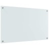 Crédence de cuisine 2 pcs Blanc 100 x 60 cm verre trempé 544988544988