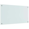Crédence de cuisine 2 pcs Blanc 90 x 50 cm verre trempé 544989544989