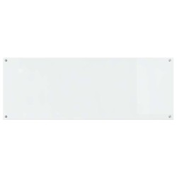 Crédence de cuisine 2 pcs Transparent 110 x 40 cm verre trempé 544996544996