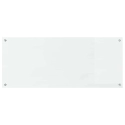 Crédence de cuisine 2 pcs Transparent 120 x 50 cm verre trempé 544998544998